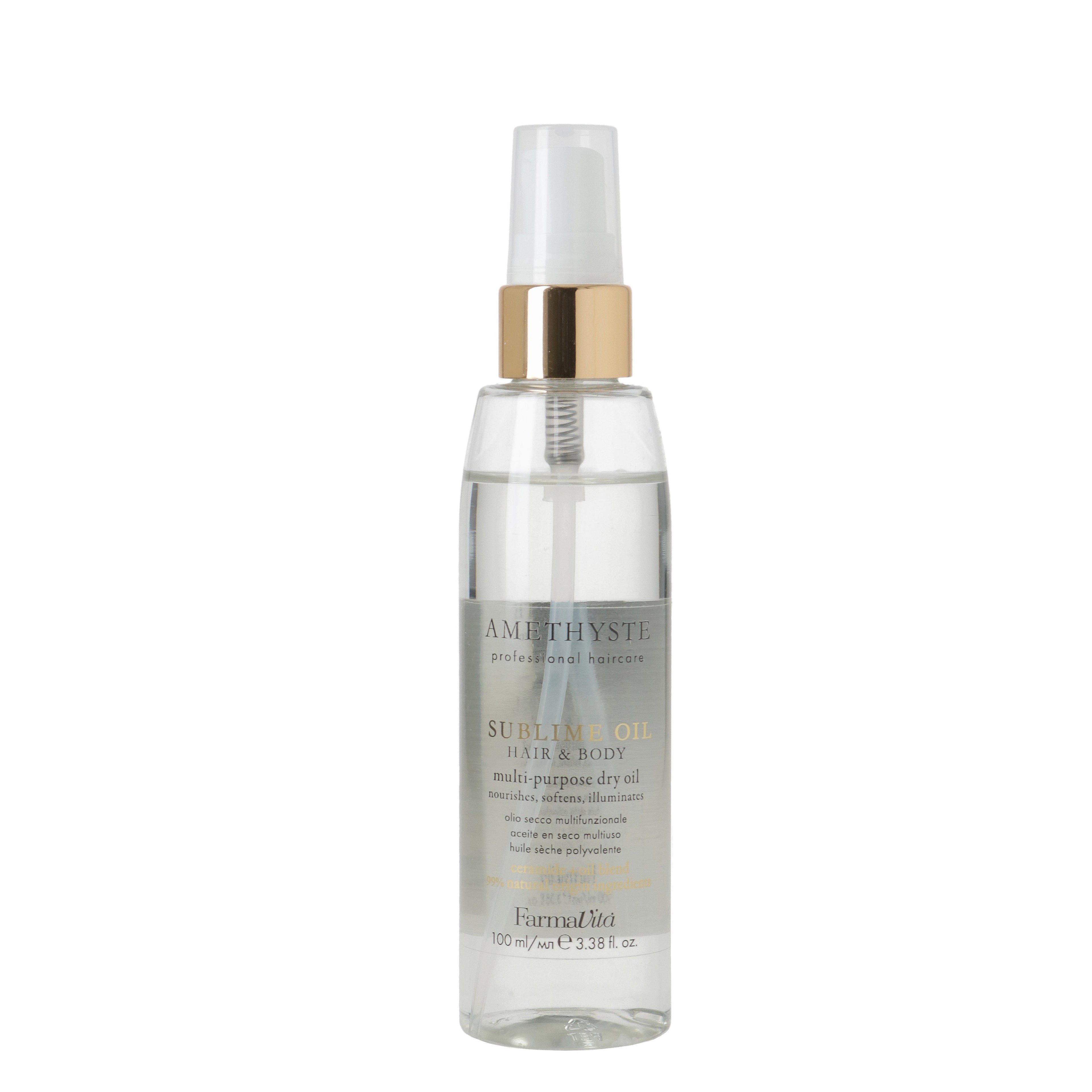 Amethyste Curl Sublime Oil - Hair & Body Multi-Purpose Dry Oil