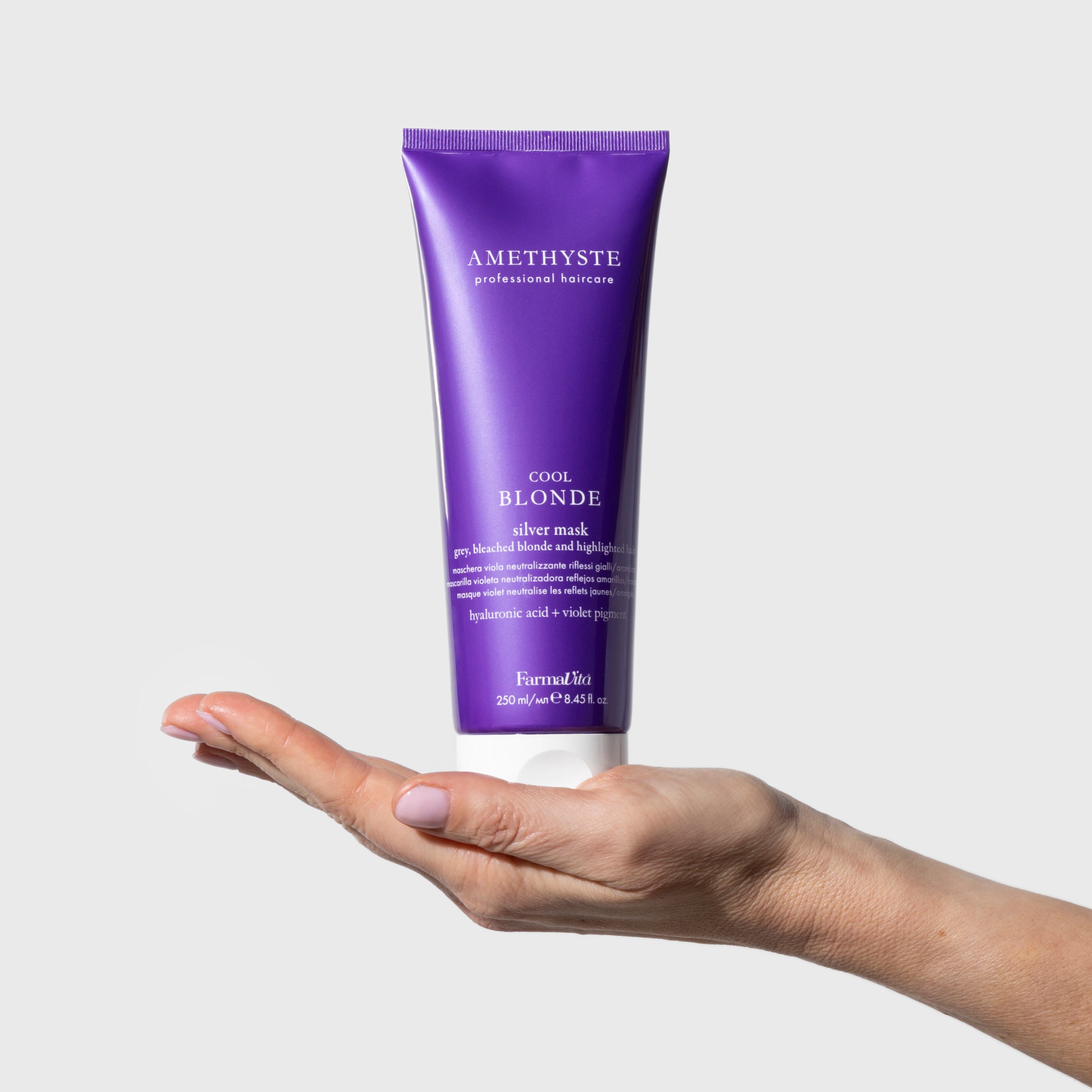 Amethyste Blonde - Silver Mask