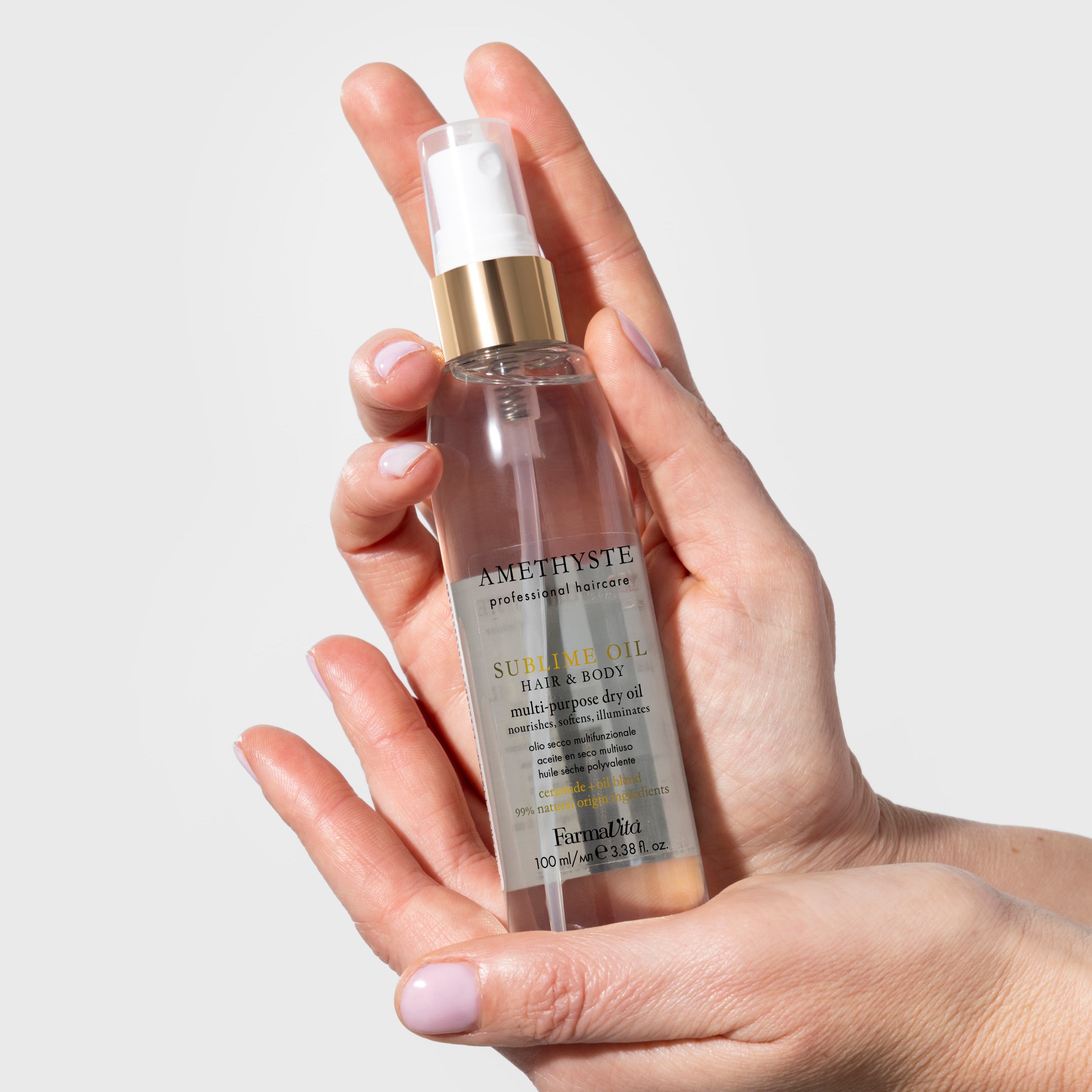 Amethyste Curl Sublime Oil - Hair & Body Multi-Purpose Dry Oil