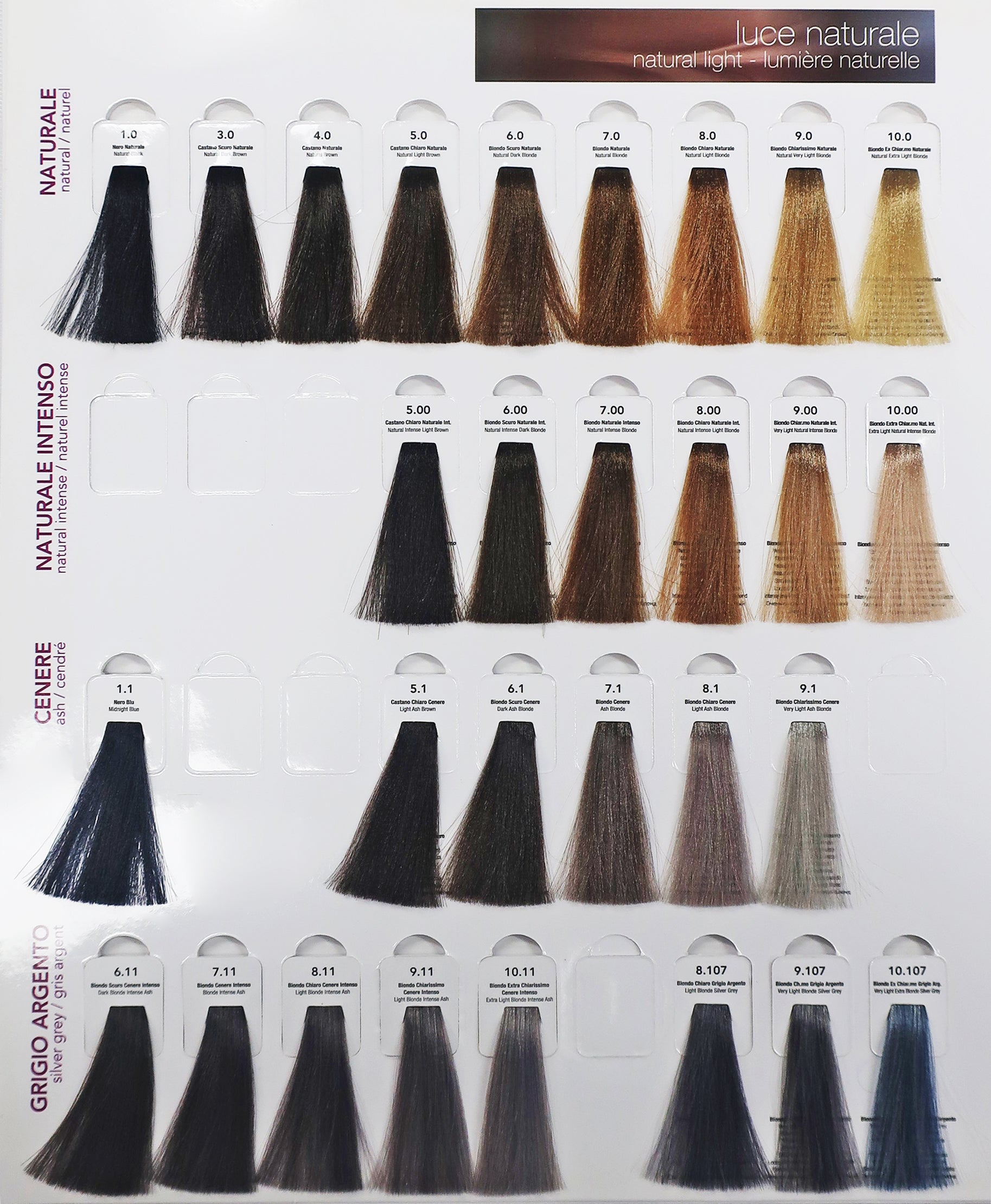 H.Zone Ialo Color Chart