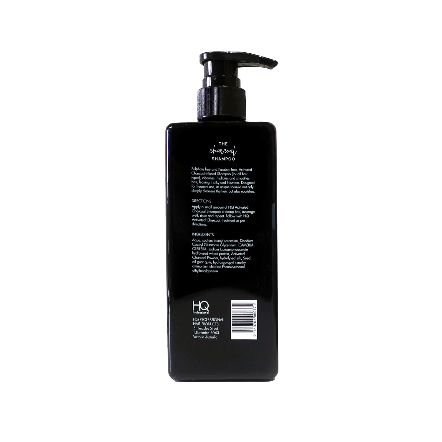 HQ Professional The Activated Charcoal Shampoo