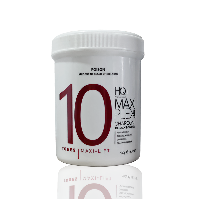 HQ Maxi Plex Charcoal Bleach Powder