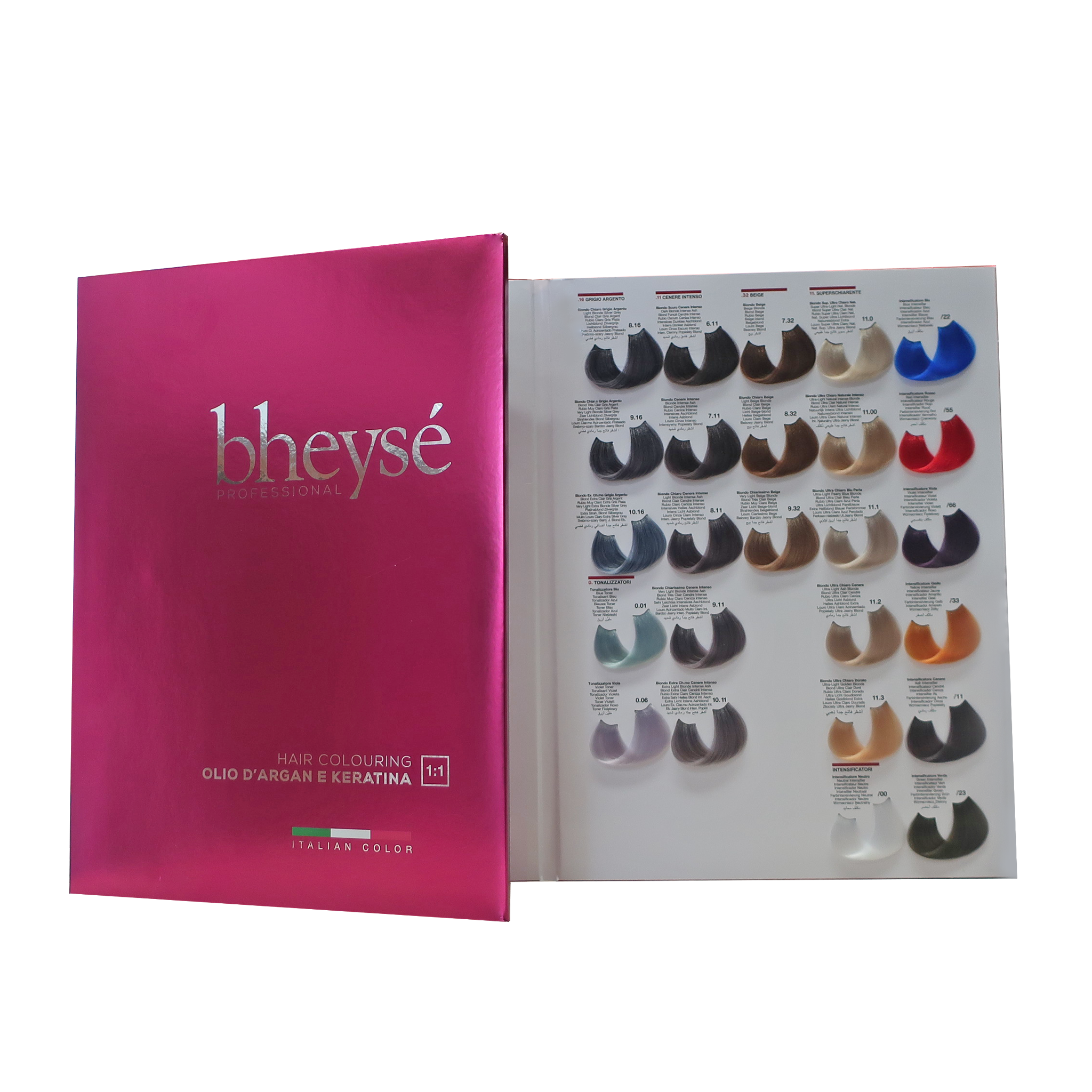 Bheyse Colour Chart