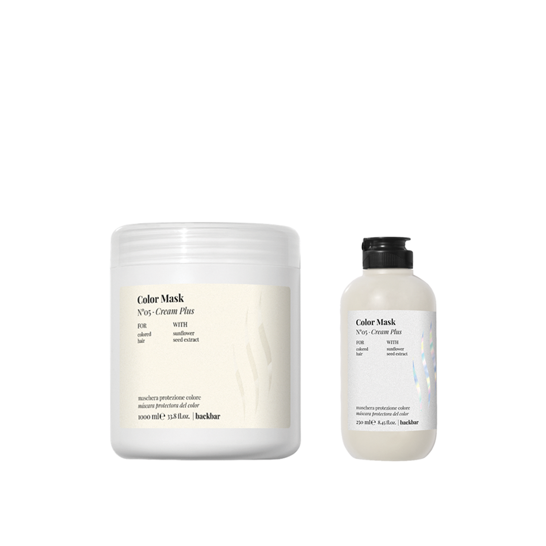 Backbar Color Mask