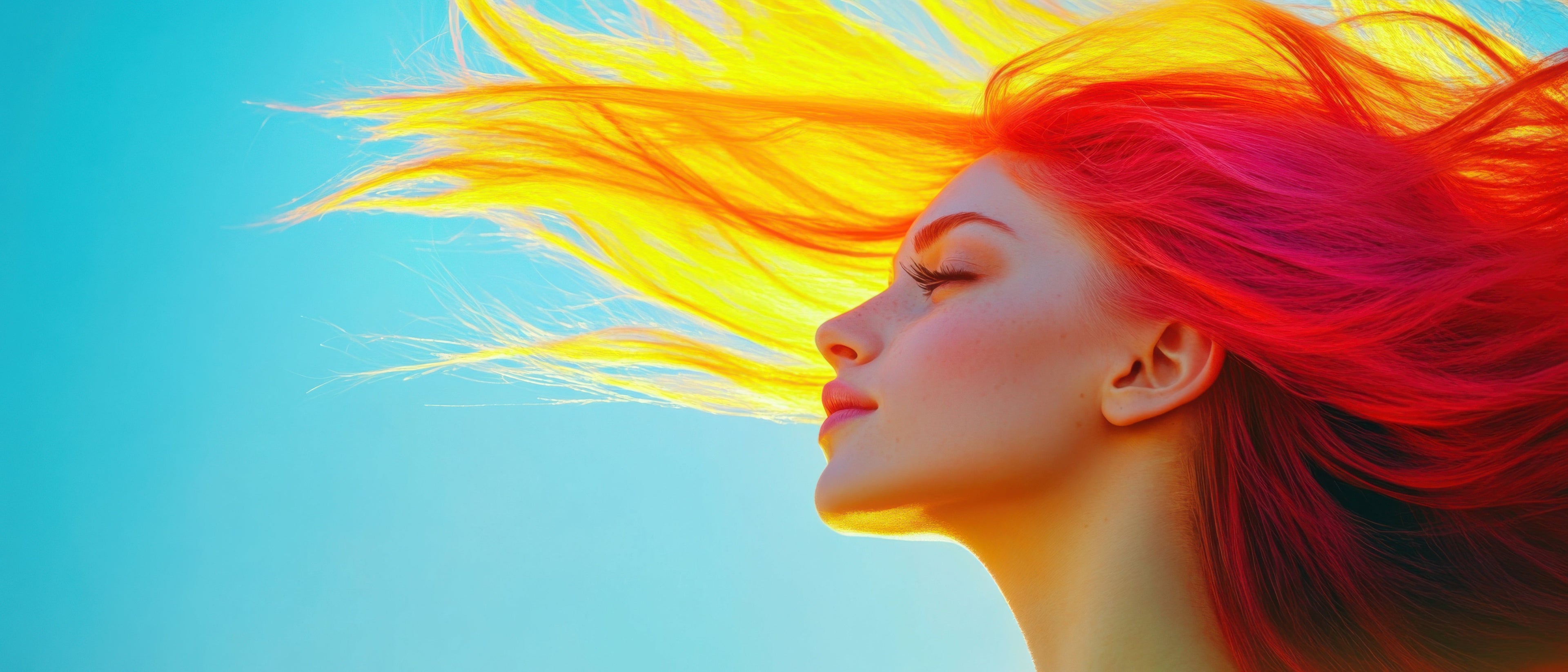 Coloured Hair