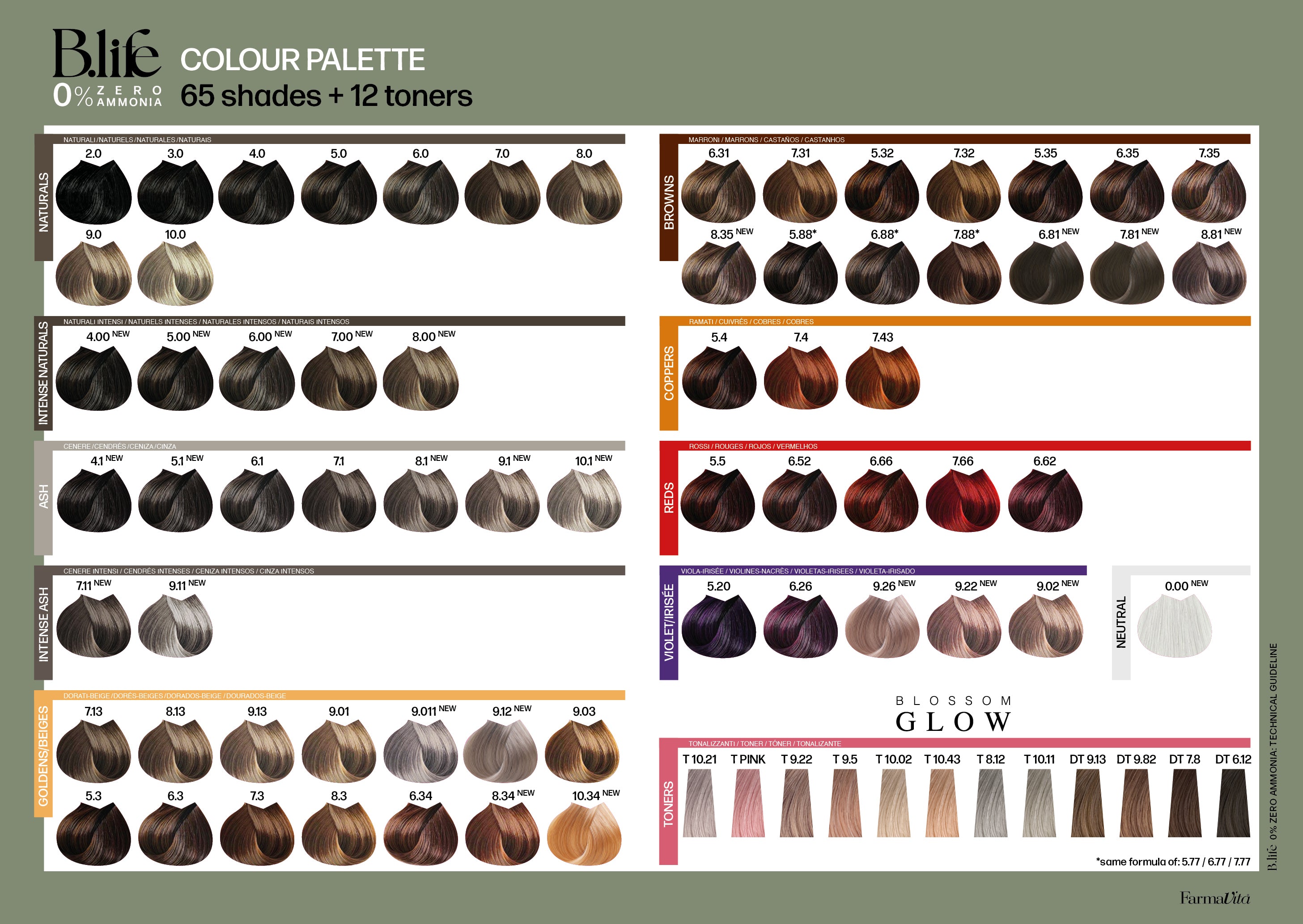 B.Life Color Chart