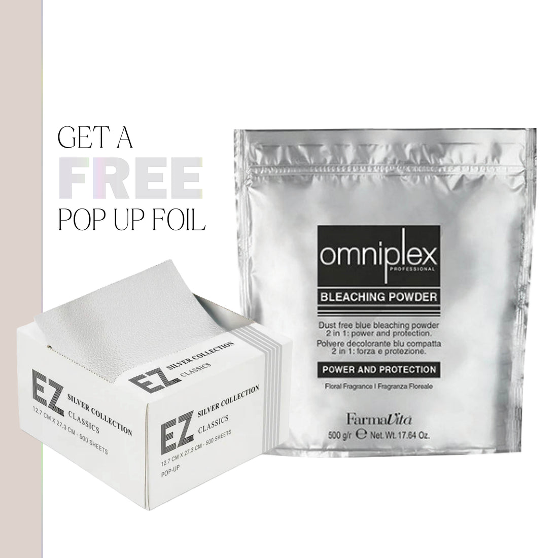 Omniplex Bleaching Powder **WITH FREE EZ CLASSIC POP-UP FOIL - LIMITED TIME!**