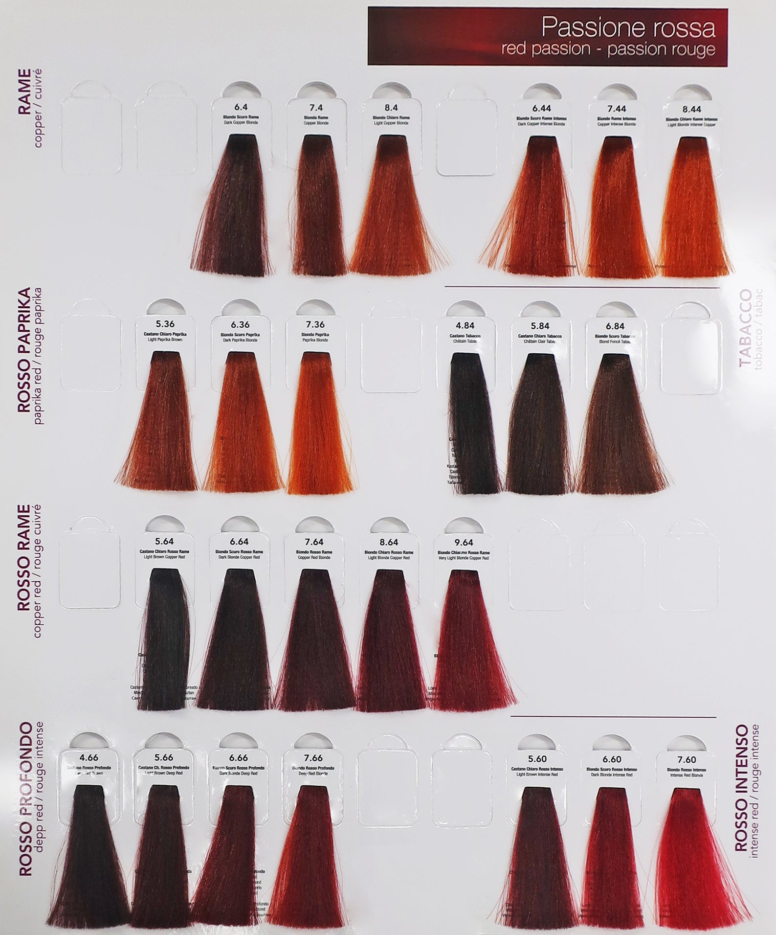H.Zone Ialo Color Chart