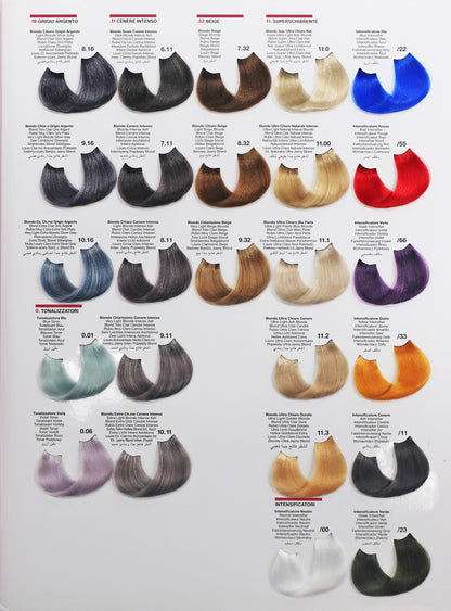 Bheyse Colour Chart