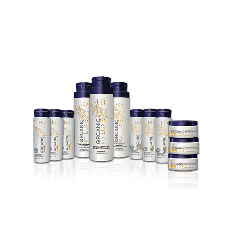 HQ Professional Organic Luxe Salon Kit With Take Home Pack