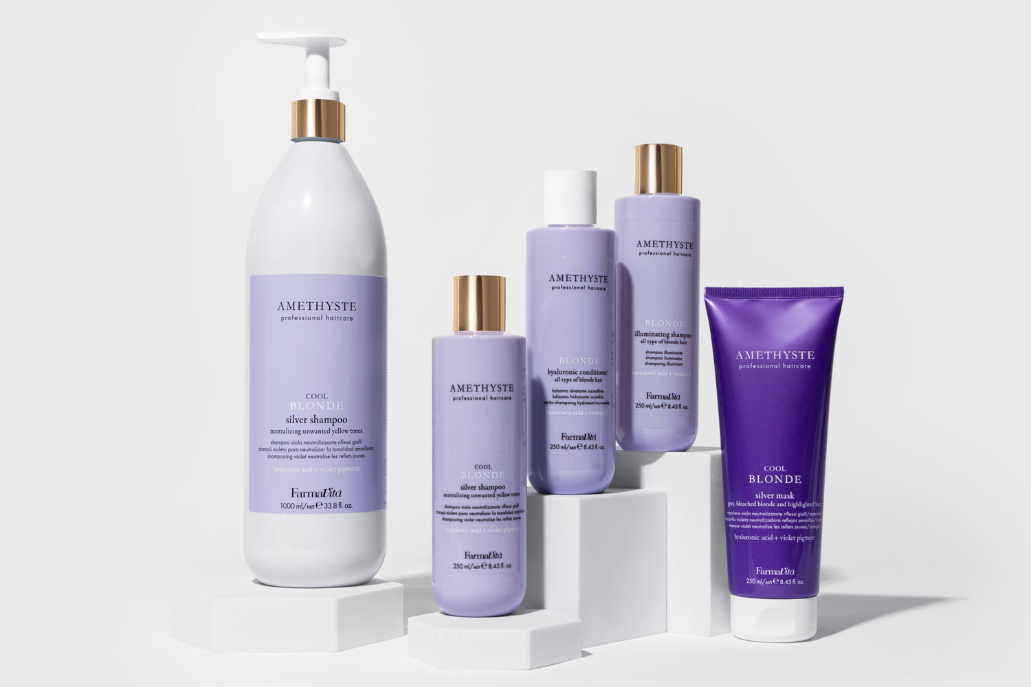 Amethyste Blonde - Silver Mask