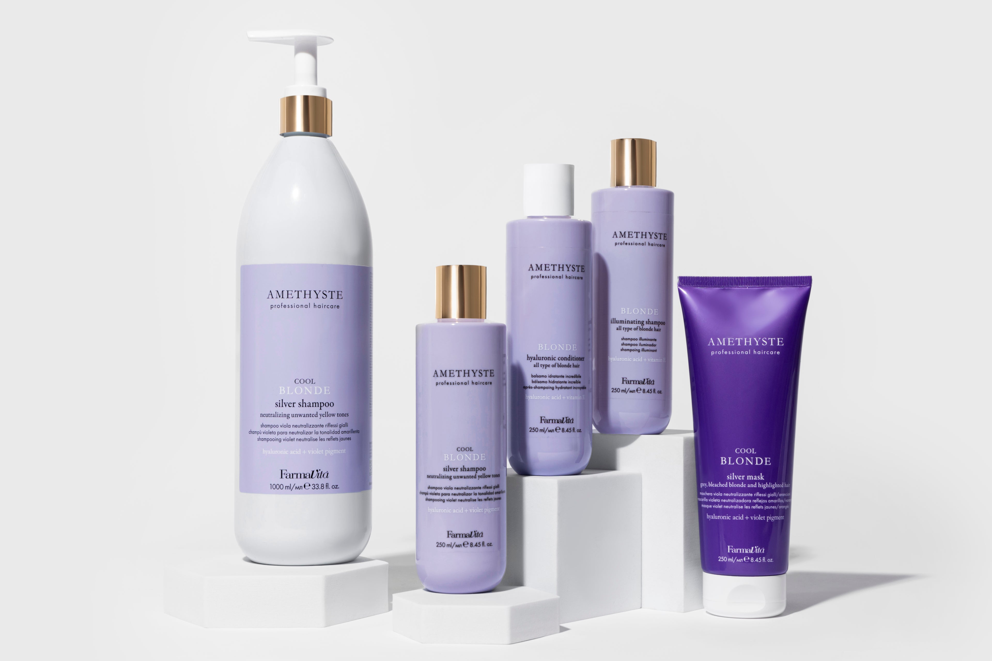 Amethyste Blonde - Silver Mask