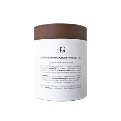 HQ Luxe Lift 9+ Level Ammonia-Free Bleaching Powder