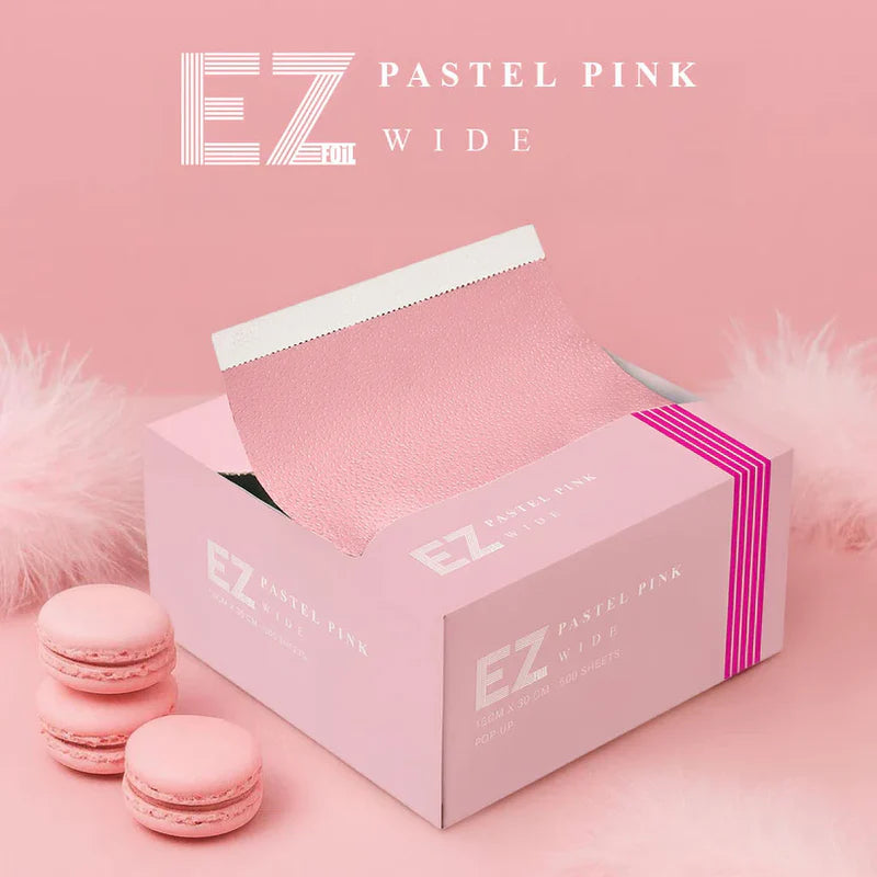 EZ FOIL POP UP WIDE 500 SHEETS - PASTEL PINK